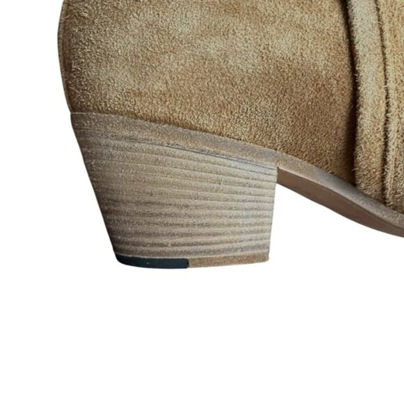 IRO Suede Chelsea Ankle Boot EU 36 Beige Suede - Picture 7 of 13